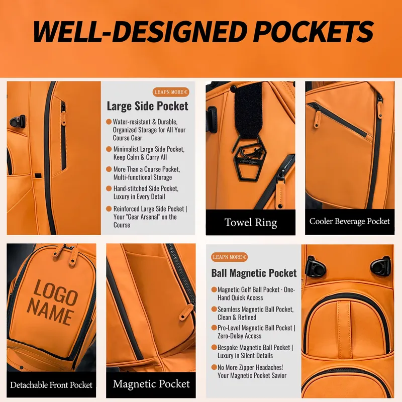 ASL GOLF Stand Bag Waterproof  - đánh giá và giá Golf Equipment Logos