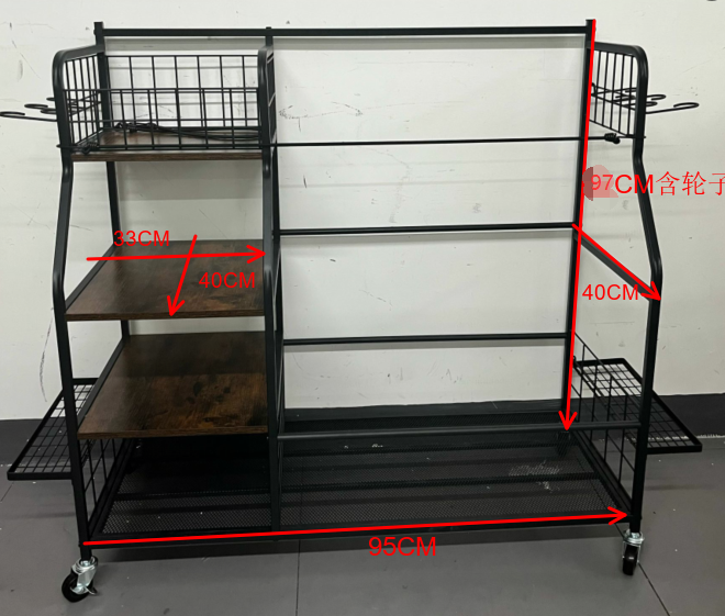 Rolling Golf Storage Rack Gara - đánh giá và giá Golf Equipment Garage Organizer