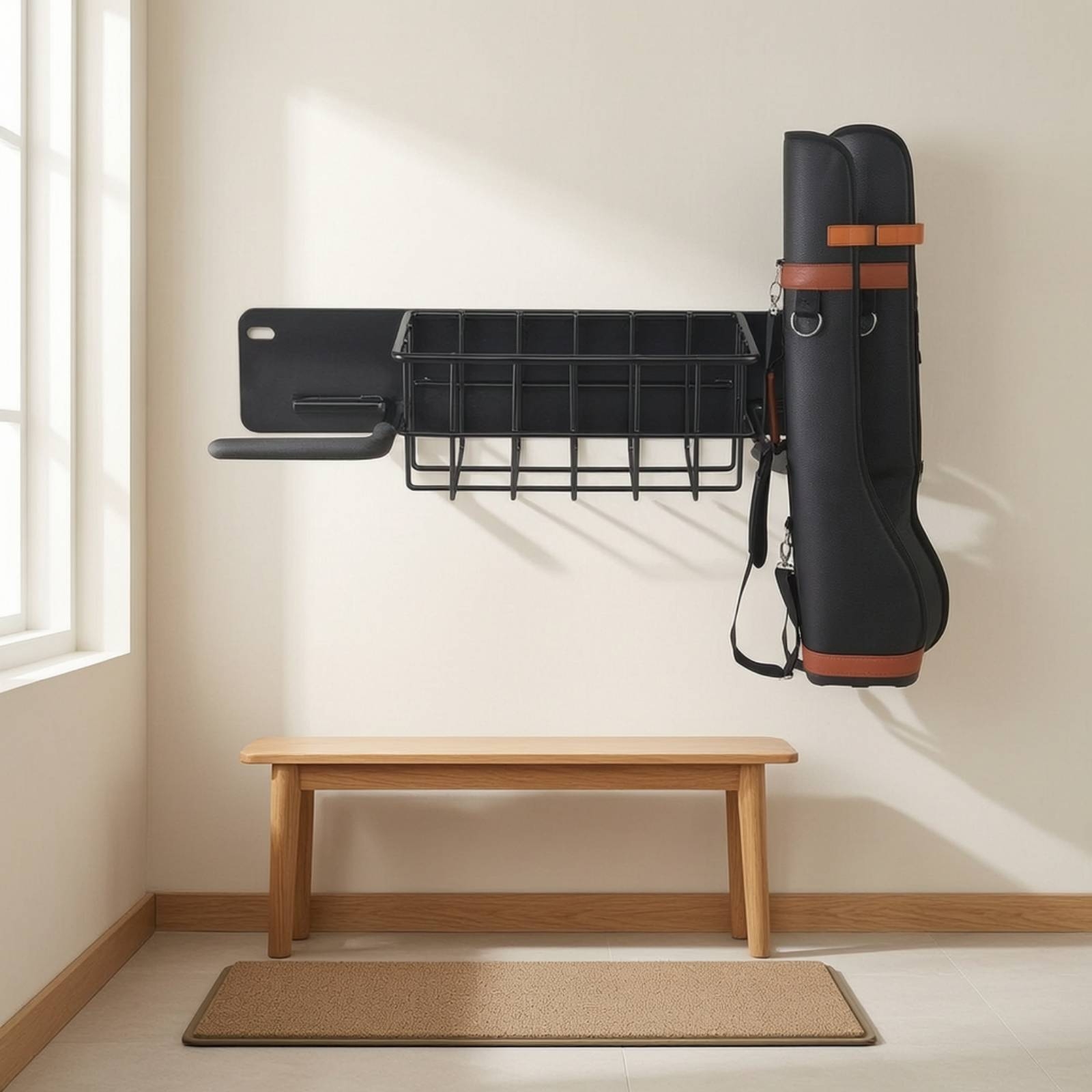 Golf Storage Rack Wall-Mounted - đánh giá và giá Golf Equipment Garage Organizer