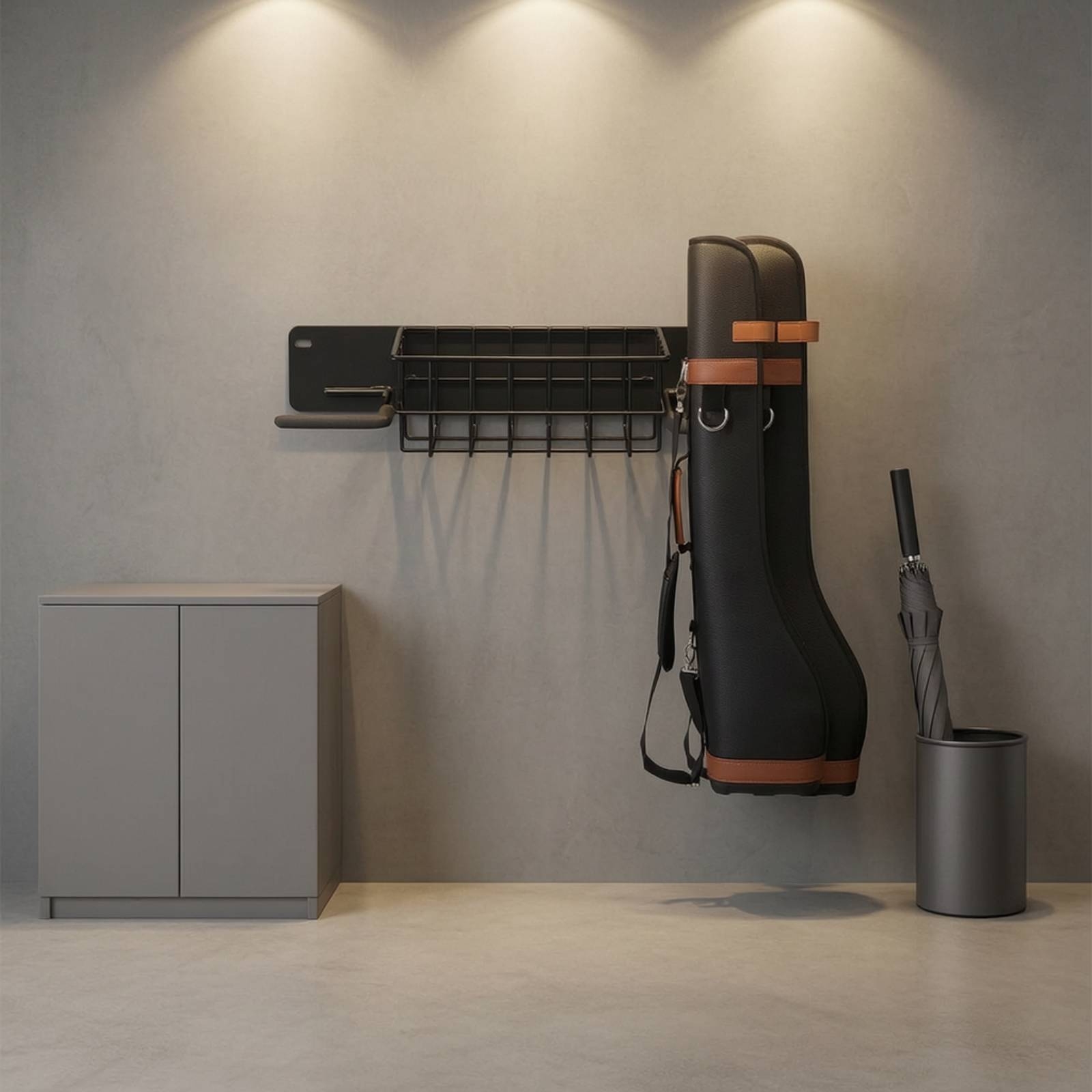 Golf Storage Rack Wall-Mounted - đánh giá và giá Golf Equipment Garage Organizer